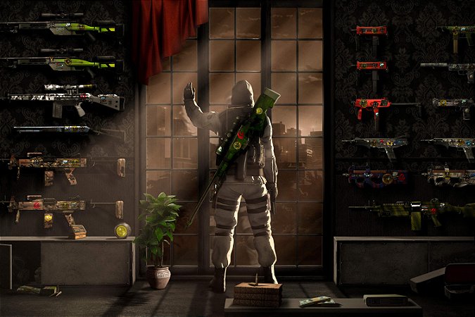 Quadro Gamer - Counter Strike Artístico 3
