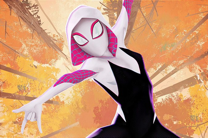 Quadro Homem Aranha - Spider Gwen