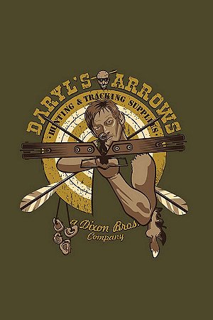 Quadro The Walking Dead - Daryl Dixon