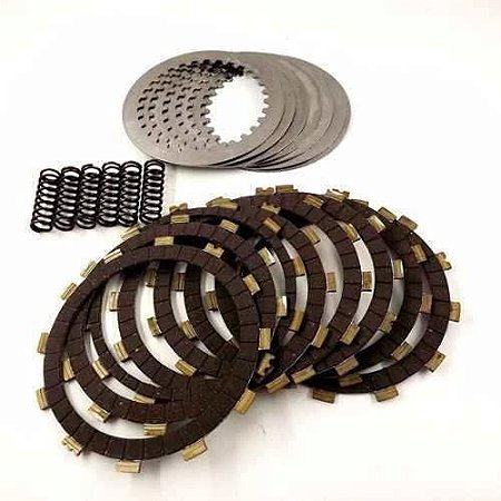 Kit Embreagem Red Dragon Discos+separadores+molas Honda CRF 450X 450R