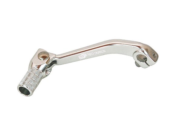 Pedal Câmbio Alumínio Forjado Red Dragon Yamaha YZ 250 2 Tempos Prata