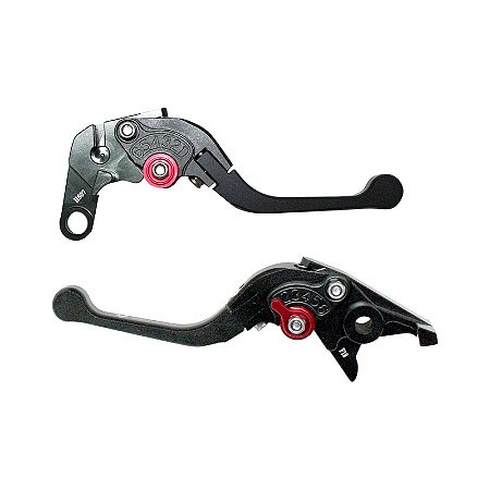 Manetes Esportivos Dobráveis Red Dragon GSXR SRAD 750 1000 GSX S1000