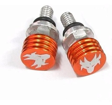 Válvula Ar Suspensão Dianteira 4mm Curta Wp Rd- Laranja