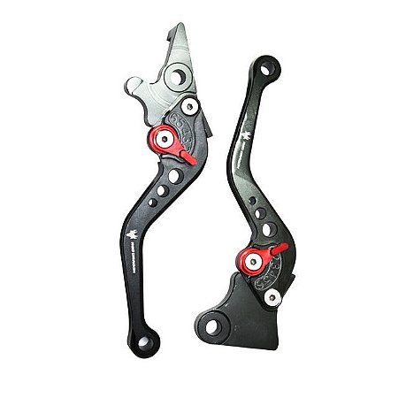 Manete Esportivo Red Dragon Hornet CB 600F CBR 600F - Preto