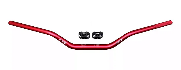 Guidão Big Bar Fat Bar 28mm Off-Road Alto Red Dragon Aluminio AL-6061