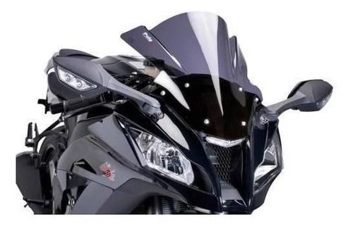 Bolha Puig Racing 5603f Kawasaki Zx 10r Fumê Escura Consulte