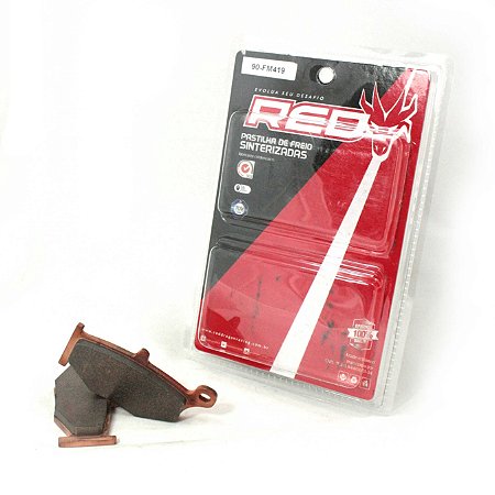 Pastilha Freio Sint Red Dragon CB500F CB500X Tiger 800 XJ6 FZR600 Tras