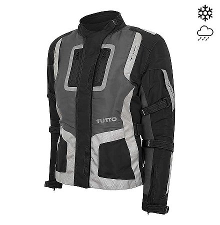 Jaqueta Tutto Moto Ceci Feminina Cordura Impermeável - Tamanho M