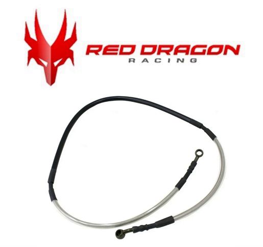 Flexível Freio Red Dragon Dianteiro Universal Aço Enduro Importadas