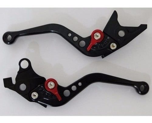 Manete Original Pazzo GSXR 1000 Srad 1000 2011 em diante Preto/vermelho