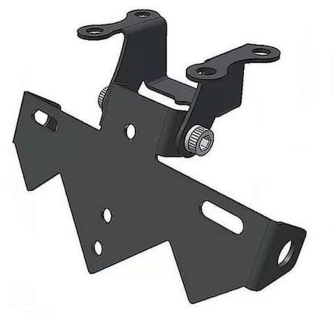Suporte De Placa Eliminador  Articulado Yamaha MT 09 2014 Em Diante