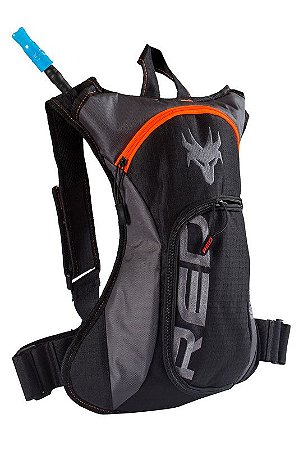 Mochila Hidratação Red Dragon Evolution 2,0 Lt - Preta/Laranja