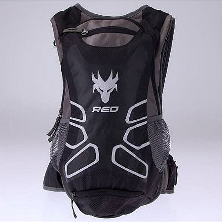 Mochila Hidratação Red Dragon Cargo 2,5 Litros - Preta