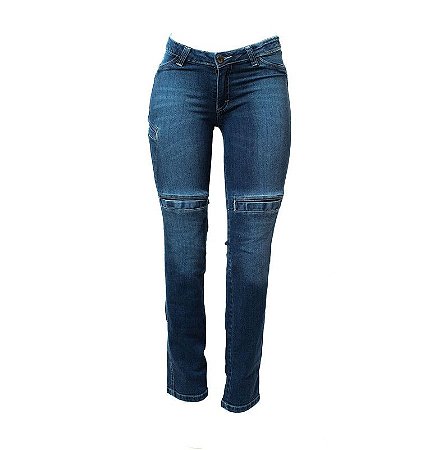 Calça Jeans Para Motociclista HLX Concept - Feminina - Tam. 44