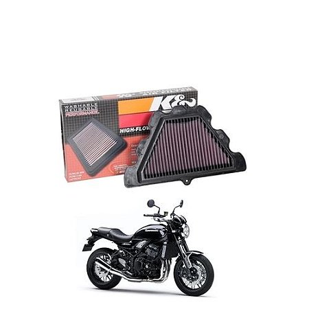 Filtro De Ar K&N KN KA9018 Kawasaki Z900RS 2018 em diante