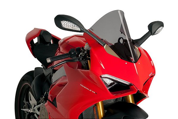 Bolha Puig Racing 3759F Ducati Panigale V4S Fumê Escura - 2020>