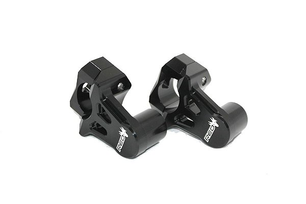 Adaptador De Guidão Red Dragon Premium 22mm para 28mm - Preto
