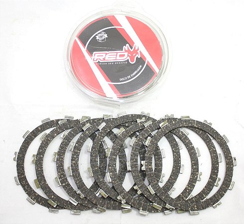 Kit Embreagem Red Dragon 6 Discos Honda CRF 250 - Reposição
