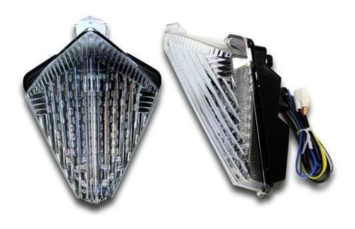 Lanterna Integrada Pisca Em Led Fumê Yamaha R1 2007/2008