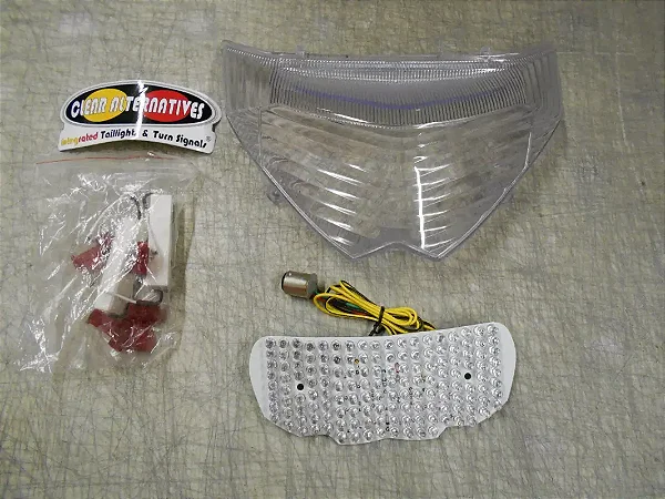 Lanterna Led Transparente Cristal Suzuki Bandit 600 1200
