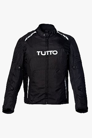Jaqueta Tutto Moto Racer Preta Impermeável