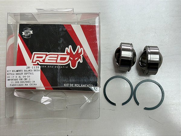 Kit Rolamentos De Balança Red Dragon Harley 9270A 11282 9209