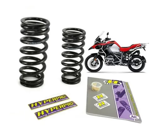 Kit Rebaixamento Suspensão Hyperpro BMW R1200GS (D/T) - Ver Aplicação