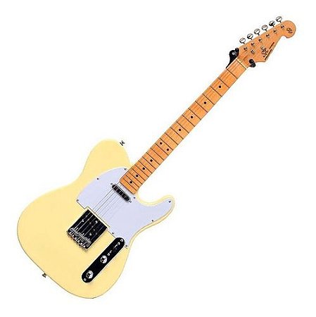 Guitarra Telecaster Sx Vintage 1950 Stl 50 Vwh Branca