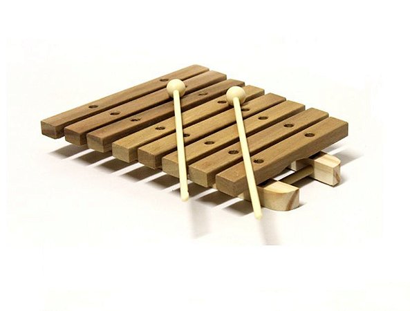Xilofone Infantil Jog Music 8 Teclas Madeira P 2113