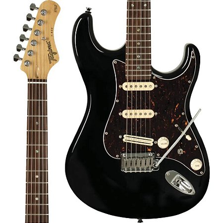 Guitarra Stratocaster Tagima T 805 Bk Preto