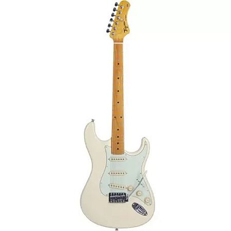 Guitarra Stratocaster Tagima Tg 530 Owh Woodstock Olympic White