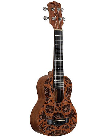 Ukulele Soprano Acustico Tagima 21 K Floral Ntms