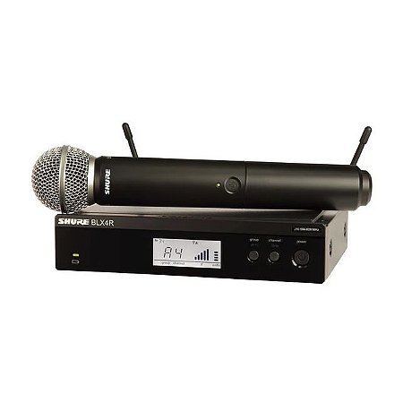 Microfone S/ Fio Shure Mao Blx 24 Rbr Sm 58 M 15