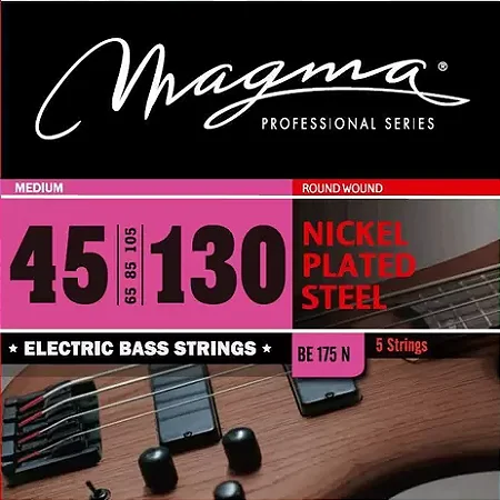 Encordoamento Baixo Magma Be 175 N 0.45 5 Cordas