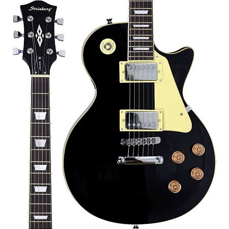 Guitarra Strinberg  Les Paul Lps 230 Bks Fosco