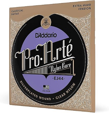 Encordoamento P/ Violão Nylon D'Addario Pro Arte Ej 44 Tensao Extra Presada