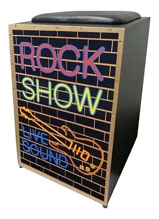 Cajon Jaguar Elétrico Rock Show Cj 1000 K 2 015