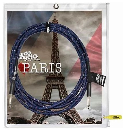Cabo De Guitarra Santo Angelo Textil Paris P 10/ P10 15 Ft 4.57 M