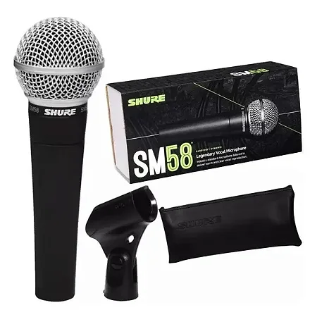 Microfone Shure Sm 58 S Mao