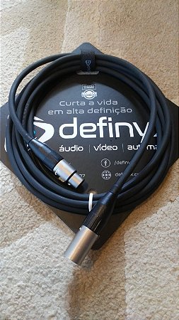 Cabo Definyx Xlr/Xlr 3 M Premium (Amphenol)