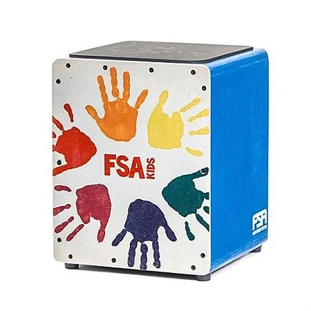 Cajon Acustcio Fsa Kid Infantil Azul Fk 14