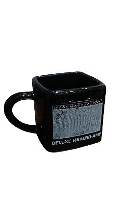 Caneca Decorada Deluxe Fender 380 Ml Quadrada CNF-01