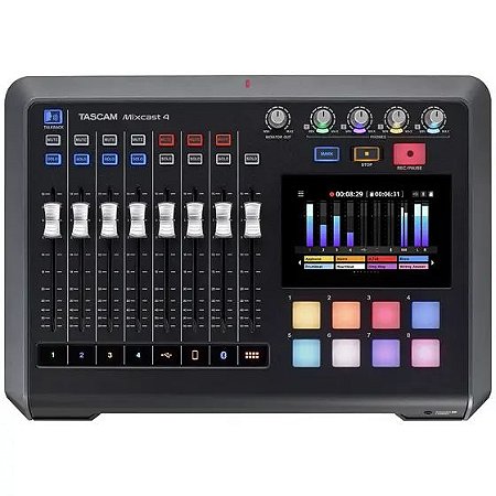 Interface de Áudio Tascam Mix Cast 4
