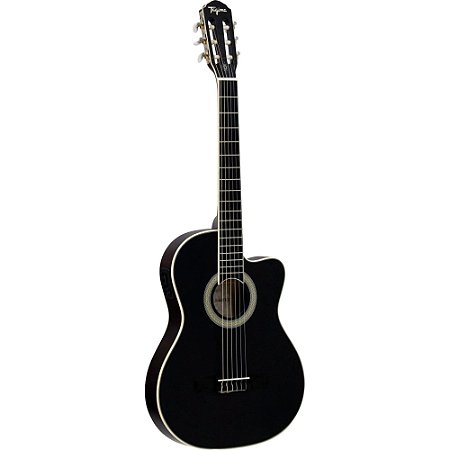 Violao Nylon Flat Tagima Cutaway EQ Cartagena BKS