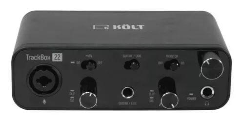 Interface De Áudio Kolt Trackbox 22