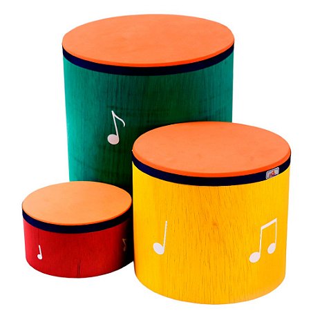 Surdinho Jog Music 25 X 25 Madeira C/ Pele Eva P 5373