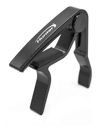 Capotraste P/ Violao Nylon Hunter Hba 020 Preto