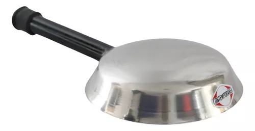 Frigideira Abaolada Contemporânea Inox Luxo