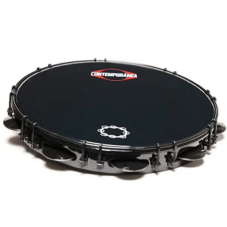 Pandeiro Contemporanea 11" Carlos Cafe 37 Pbcf Black