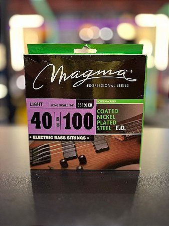 Encordoamento Baixo Magma Be 150 Ed Revestida 0.40 4 Cordas